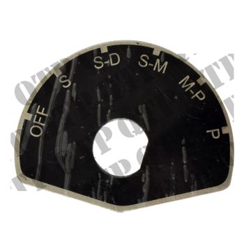 Massey Ferguson Badge - Various Light Switch Positions - 61787