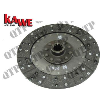 Massey Ferguson Clutch Disc 35 4 Cylinder 10 Spline 1 1/8" - Size: 10", 10 Splines, 1 1/8", 25mm - 61801