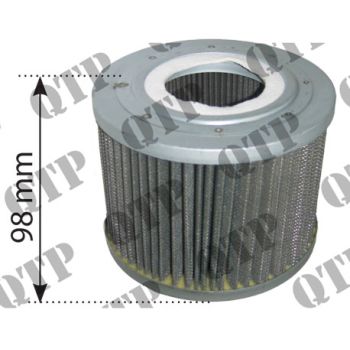 Massey Ferguson Hydraulic Filter 6100 6200 8100 5200 6400 - L: 98mm  x  W: 126.9mm - 61909