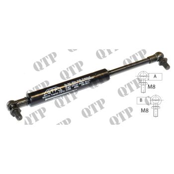 Massey Ferguson Gas Strut 53/54/64/74/61/62/81/82&#039;s Door - Length: 230mm - Ram: 70mm - Rating: 600 Newton - 61950
