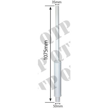 Exhaust 135 148 White Aluminium Metal Spray - Aluminium Metal Spray - 62066