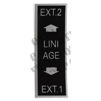 Massey Ferguson Decal 100 Three Way Valve - Three Way Valve - EXT1 Linkage EXT2 - 62221