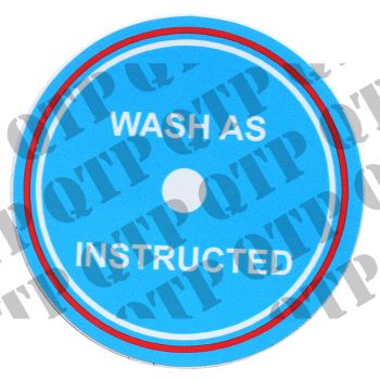 Massey Ferguson Decal TEF 20 Wash as Instructed - 62223