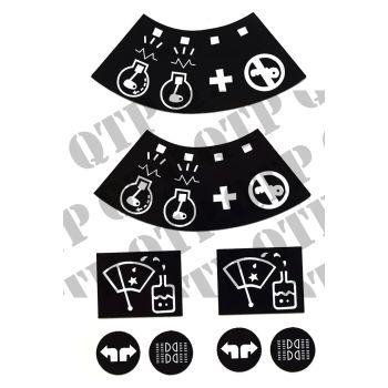 Massey Ferguson Decal 200 Ignition Light & Indicator - 62225