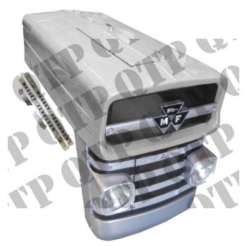 Massey Ferguson Bonnet Kit 135 13" // Complete with Head Lamps // - 62246