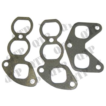 Massey Ferguson Exhaust Manifold Gasket 20D FE35 4 Cyl - SET - 62700
