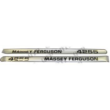 Massey Ferguson Decal Kit 4255 RH & LH Hi-Vis Bonnet - 62723