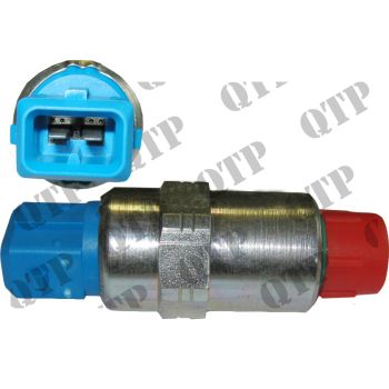 Massey Ferguson Solenoid 12V Diesel Stop 42s 54s Plug In Type - 12 Volt - 62727