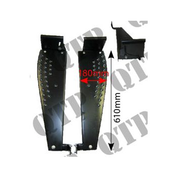 Massey Ferguson Foot Step 35 Pair w/ Bracket & Bolts - 62824