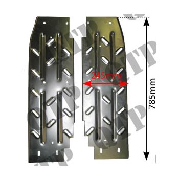 Massey Ferguson Foot Step 188 265 285 290 Pair - 62826