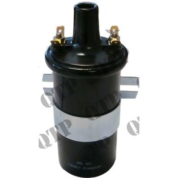 Massey Ferguson Coil 12V New Push in Connection Type TE20 - 63019