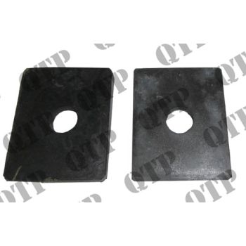 Massey Ferguson Rubber Pad Radiator Pair - Rubber - Pack of 2 - 63176