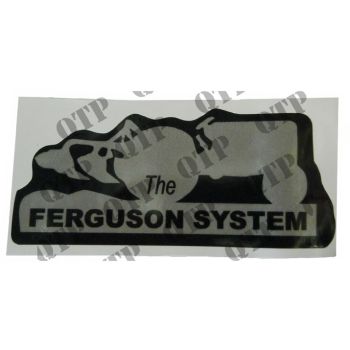 Massey Ferguson Decal The Ferguson System Large - 63193