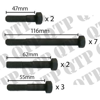 Massey Ferguson Stud Kit 4200 Lift Cover - 63375