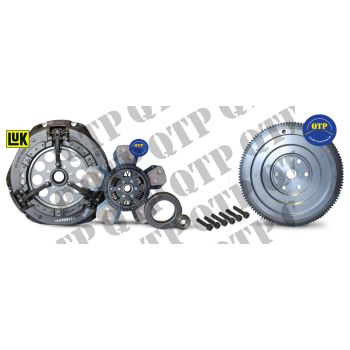 Massey Ferguson Clutch Kit c/o Flywheel 300 42s 43s 13" Cable - Cable Type - 63454R