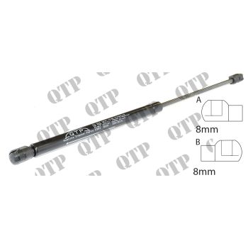 Gas Strut Landini Blizzard -200N- Rear Window - Length: 485mm - Ram: 205mm - Rating: 200 Newton - 6353