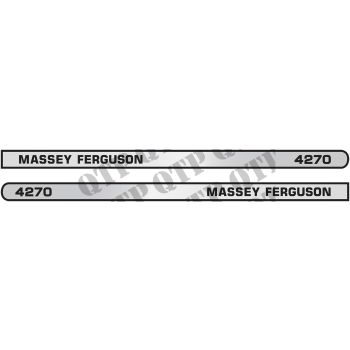 Massey Ferguson Decal Kit 4270 RH LH - 64452