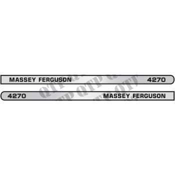 Massey Ferguson Decal Kit 4270 RH LH - 64452