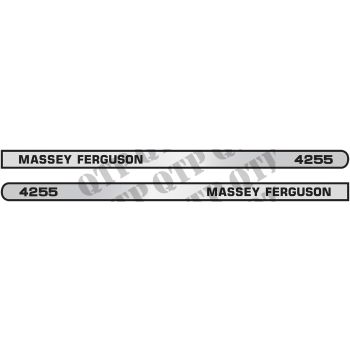 Massey Ferguson Decal Kit 4255 RH LH Standard (1280mm long) - 64454
