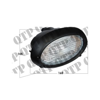 Massey Ferguson Work Lamp Oval 52s 53s 54s 64s 71s 74s 84s - 64513