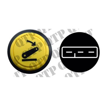 Massey Ferguson Switch 44 54 56 57 64 66 67 Lift Control Down - 64629