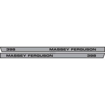 Massey Ferguson Decal Kit 398 Early Type - 64895