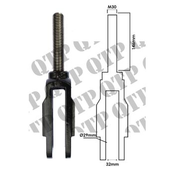 Levelling Box Bottom Fork Valtra 6000 Series - 64910
