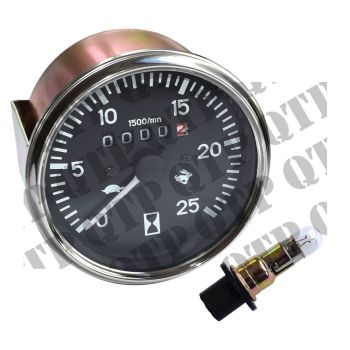 Massey Ferguson Rev Counter Clock 240 275 290 158 168 KPH - Clockwise - 64922