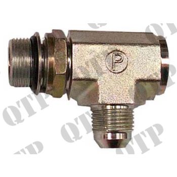 Massey Ferguson Tee-piece for Spool Valve 300 - 6574