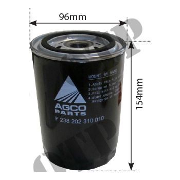 Engine Oil Filter Fendt 300 500 600 FAV - 680024