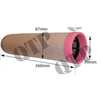 Air Filter Fendt Inner 42 43 54T2 - 680039