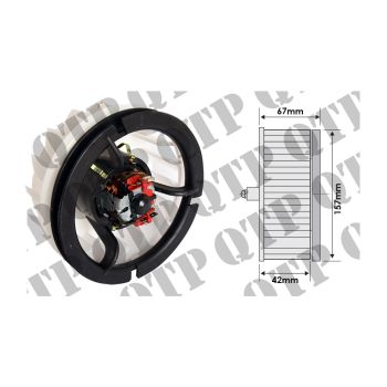 Cab Blower Fendt Farmer 300 Favorit 500 - White - 680183