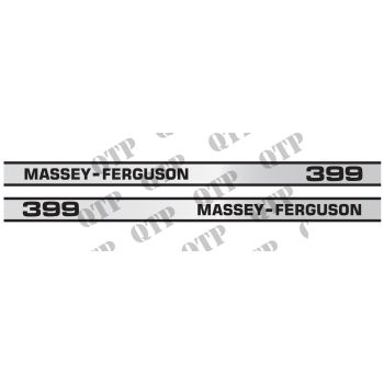 Massey Ferguson Decal Kit 399 Late Type - 6827