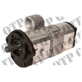 Massey Ferguson Hydraulic Pump 4200 4300 5300 Tandem Bosch - 6959B