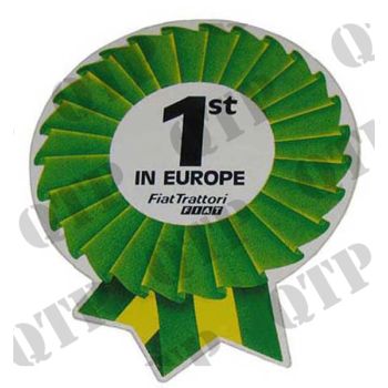 Decal Fiat "1st in Europe" - 7088