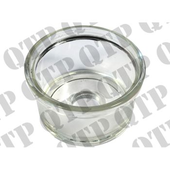 Massey Ferguson Deep Filter Glass Bowl  25mm Hole - 7111403
