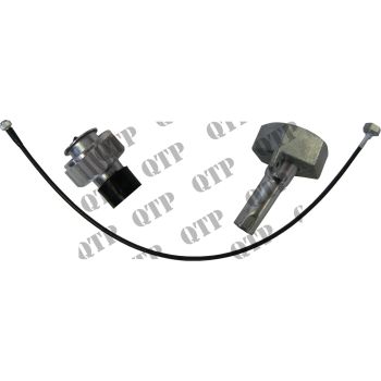 Rev Counter Cable Fiat Big Nut - Size: 820mm - 7318