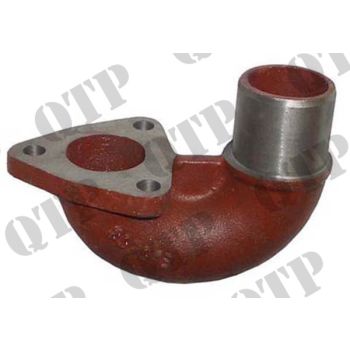 Massey Ferguson Exhaust Elbow 65 192 Engine 180&#039; MK 1 - 180Â°, 3 Hole - 897913