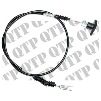 Pick Up Hitch Cable - 1820mm - Length: 1820mm, Overall Length: 1900mm, Length from Sleeve to Sleeve: 1500mm - Pull Cable - DRP59000