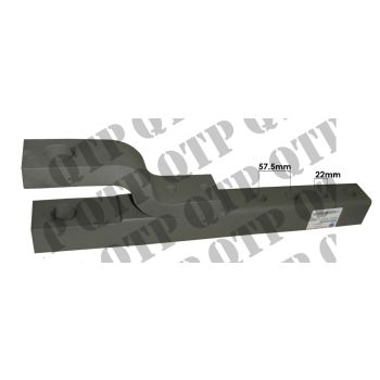 Drawbar Assembly ISO 57.5mm centre to centre - DRSP30293G